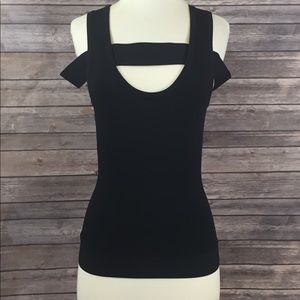 Robert Rodriguez Cold Shoulder Top